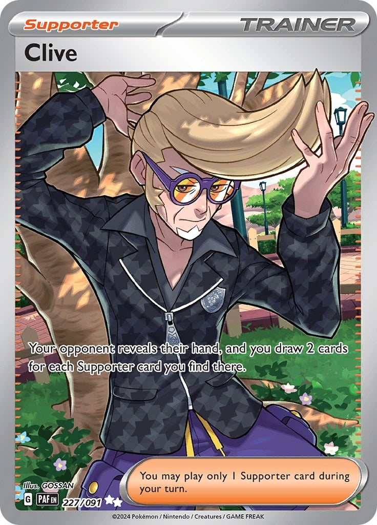 Image for Clive (227/091) (SV: Paldean Fates) - Pokemon