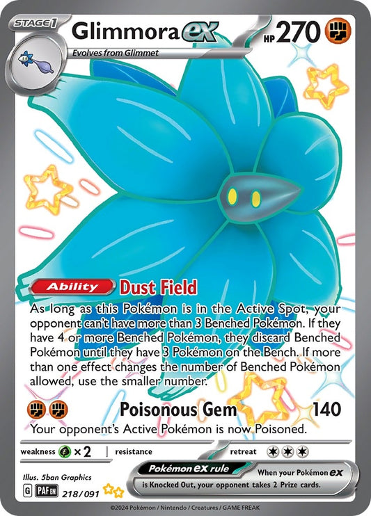 Image for Glimmora ex (218/091) (SV: Paldean Fates) - Pokemon