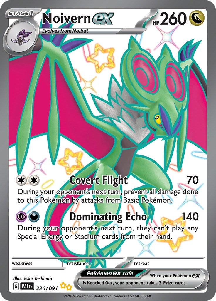 Image for Noivern ex (220/091) (SV: Paldean Fates) - Pokemon