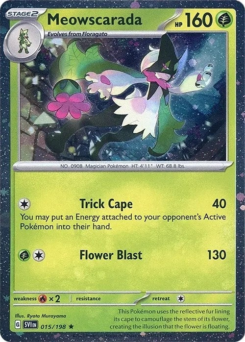 Image for Meowscarada - 015/198 (Cosmos Holo) (015/198) (Miscellaneous Cards & Products) - Pokemon