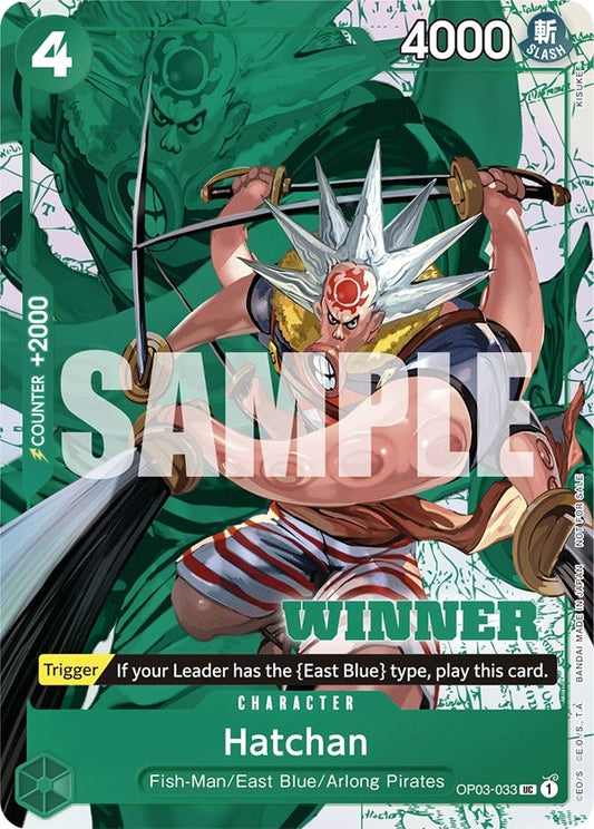 Image for Hatchan (Winner Pack Vol. 6) (OP03-033) (One Piece Promotion Cards) - One Piece Card Game
