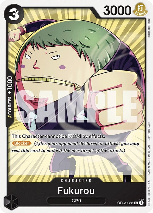 Image for Fukurou (Tournament Pack Vol. 6) (OP03-088) (One Piece Promotion Cards) - One Piece Card Game