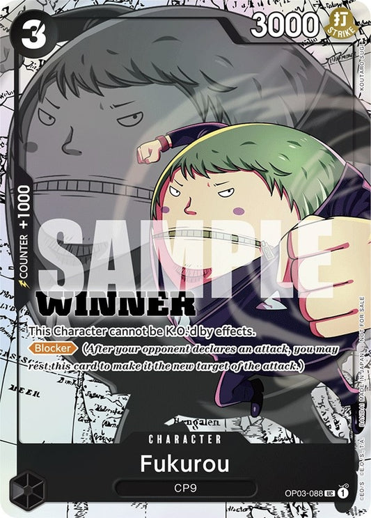 Image for Fukurou (Winner Pack Vol. 6) (OP03-088) (One Piece Promotion Cards) - One Piece Card Game