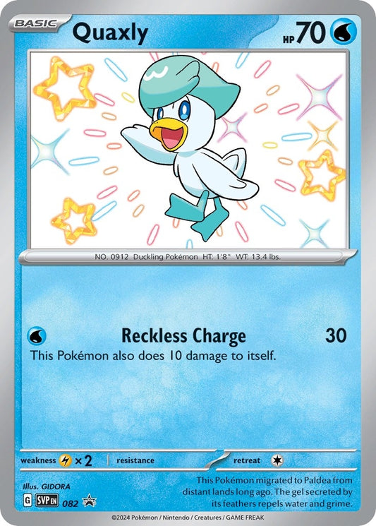 Image for Quaxly - 082 (082) (SV: Scarlet & Violet Promo Cards) - Pokemon