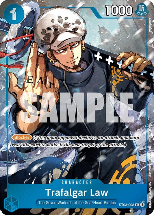 Image for Trafalgar Law (Event Pack Vol. 3) (ST03-008) (One Piece Promotion Cards) - One Piece Card Game