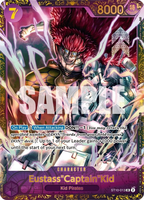 Image for Eustass"Captain"Kid - ST10-013 (ST10-013) (One Piece Promotion Cards) - One Piece Card Game