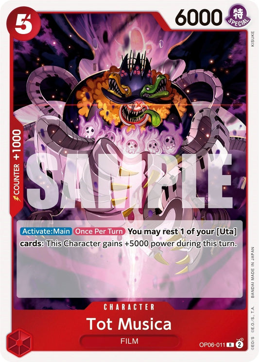 Image for Tot Musica (OP06-011) (Wings of the Captain) - One Piece Card Game