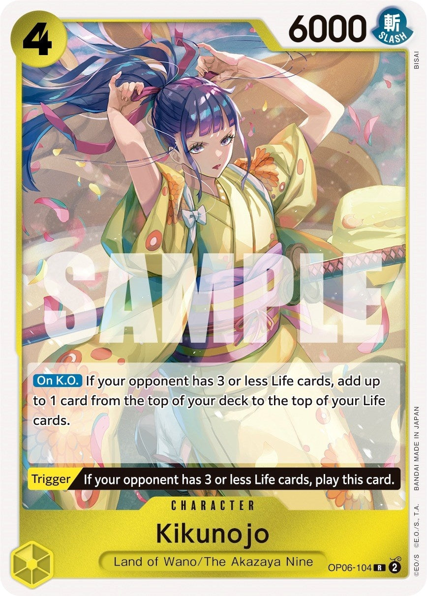 Image for Kikunojo (OP06-104) (Wings of the Captain) - One Piece Card Game