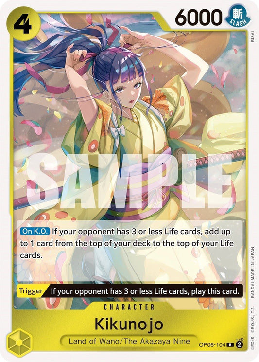 Image for Kikunojo (OP06-104) (Wings of the Captain) - One Piece Card Game