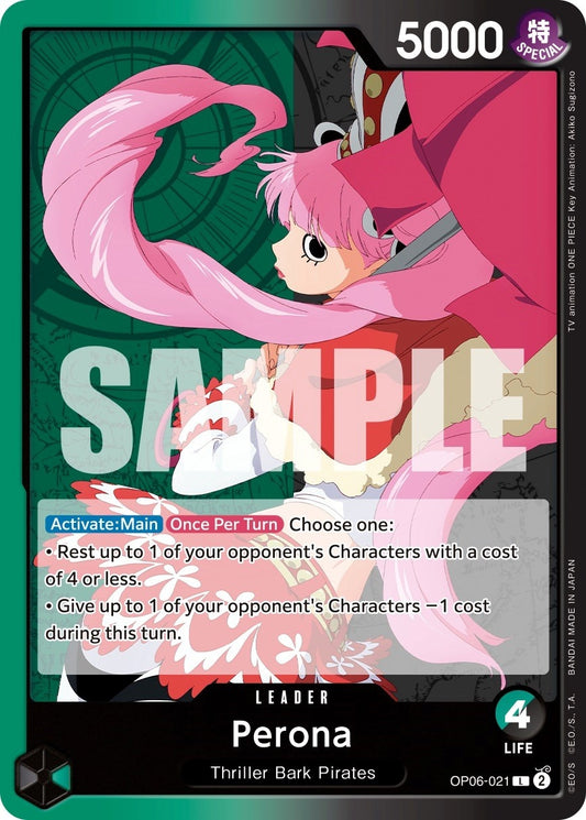 Image for Perona (021) (OP06-021) (Wings of the Captain) - One Piece Card Game