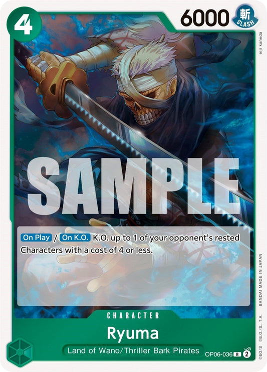 Image for Ryuma (OP06-036) (Wings of the Captain) - One Piece Card Game