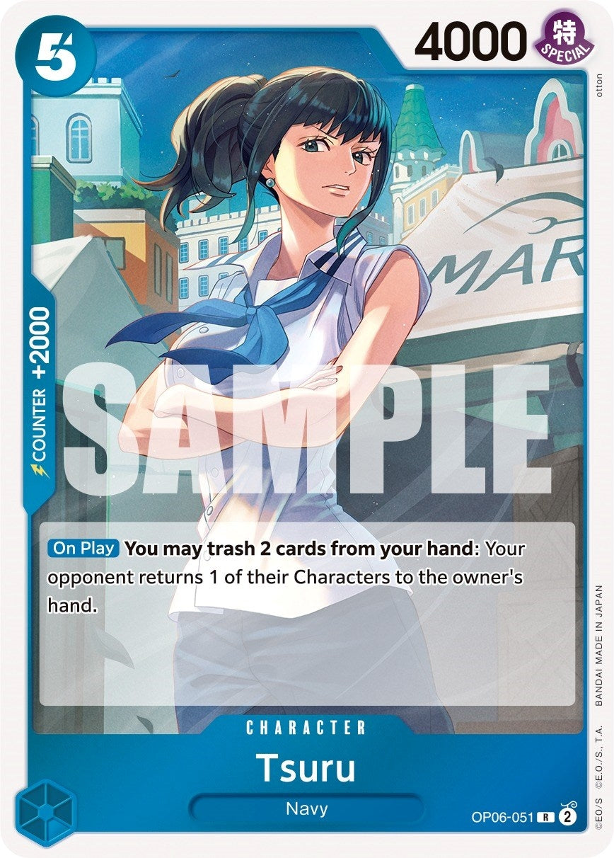 Image for Tsuru (OP06-051) (Wings of the Captain) - One Piece Card Game