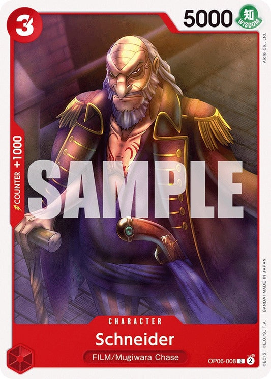 Image for Schneider (OP06-008) (Wings of the Captain) - One Piece Card Game