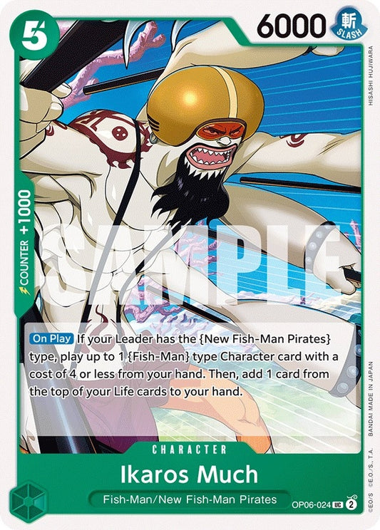 Image for Ikaros Much (OP06-024) (Wings of the Captain) - One Piece Card Game