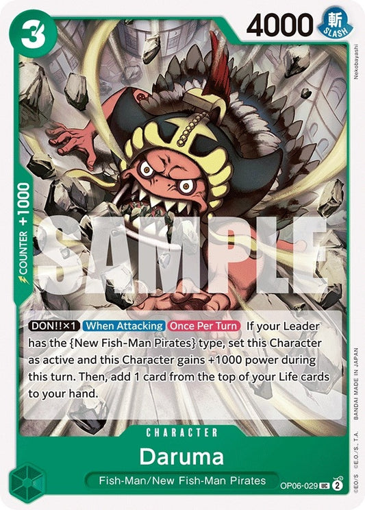 Image for Daruma (OP06-029) (Wings of the Captain) - One Piece Card Game