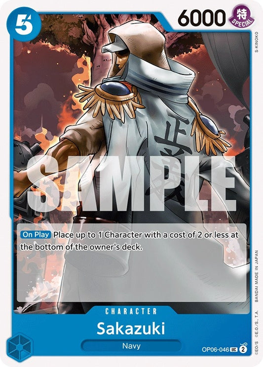 Image for Sakazuki (OP06-046) (Wings of the Captain) - One Piece Card Game