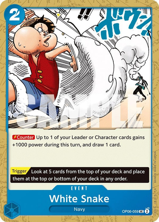 Image for White Snake (OP06-059) (Wings of the Captain) - One Piece Card Game