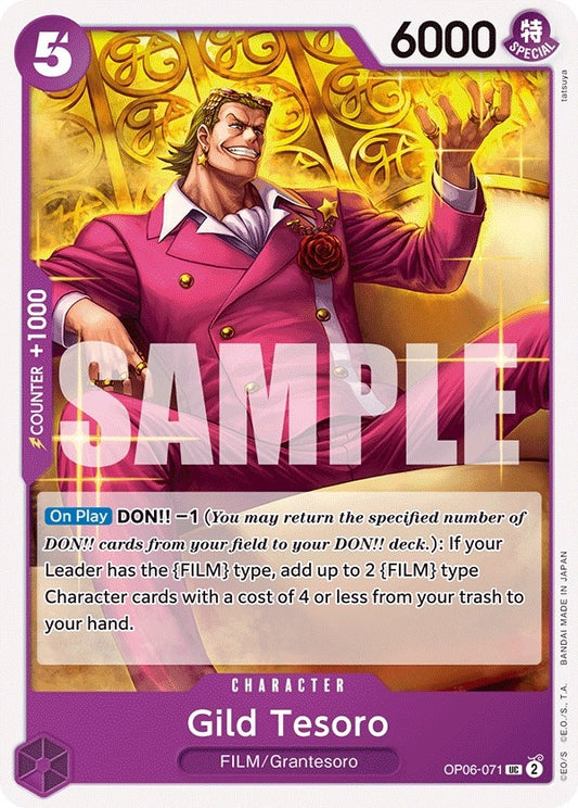 Image for Gild Tesoro (OP06-071) (Wings of the Captain) - One Piece Card Game