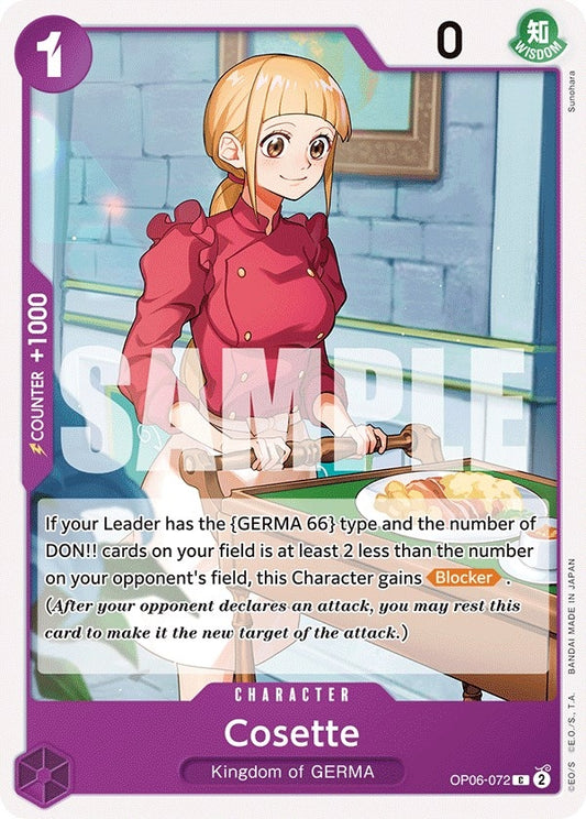 Image for Cosette (OP06-072) (Wings of the Captain) - One Piece Card Game