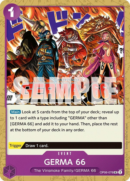 Image for GERMA 66 (OP06-078) (Wings of the Captain) - One Piece Card Game