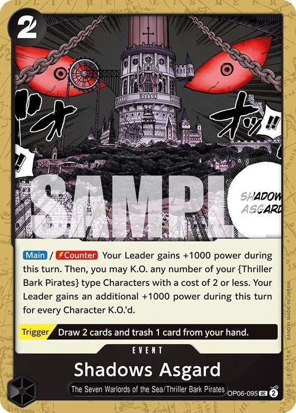 Image for Shadows Asgard (OP06-095) (Wings of the Captain) - One Piece Card Game