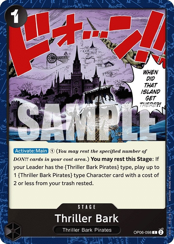 Image for Thriller Bark (OP06-098) (Wings of the Captain) - One Piece Card Game