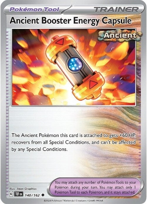 Image for Ancient Booster Energy Capsule (140/162) (SV05: Temporal Forces) - Pokemon