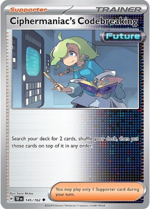 Image for Ciphermaniac's Codebreaking (145/162) (SV05: Temporal Forces) - Pokemon