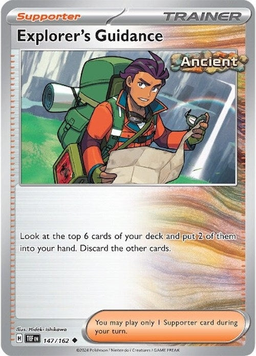 Image for Explorer's Guidance (147/162) (SV05: Temporal Forces) - Pokemon