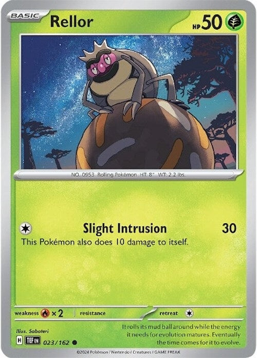 Image for Rellor (023/162) (SV05: Temporal Forces) - Pokemon