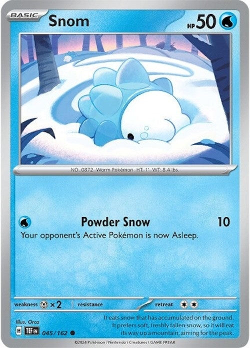 Image for Snom (045/162) (SV05: Temporal Forces) - Pokemon