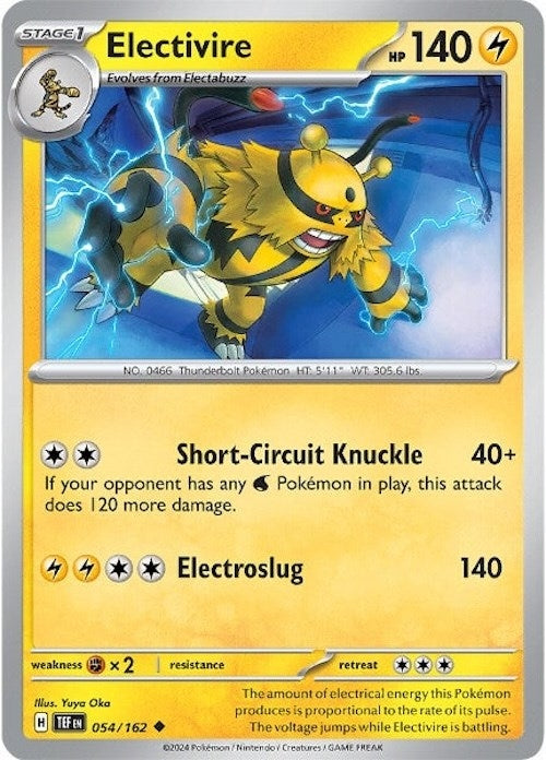 Image for Electivire (054/162) (SV05: Temporal Forces) - Pokemon