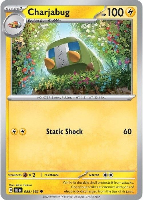 Image for Charjabug (055/162) (SV05: Temporal Forces) - Pokemon