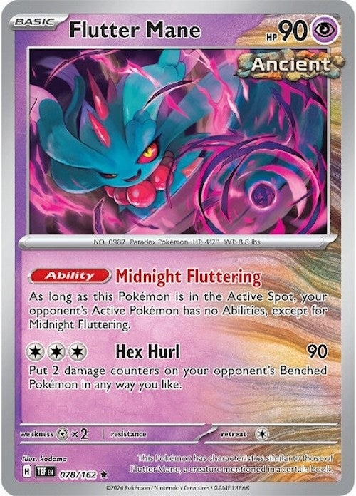 Image for Flutter Mane (078/162) (SV05: Temporal Forces) - Pokemon