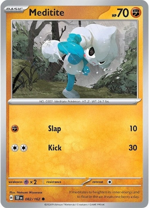 Image for Meditite (082/162) (SV05: Temporal Forces) - Pokemon