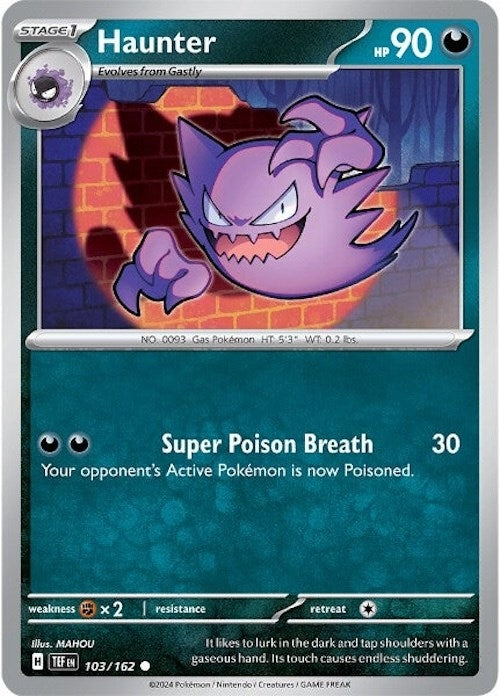 Image for Haunter (103/162) (SV05: Temporal Forces) - Pokemon
