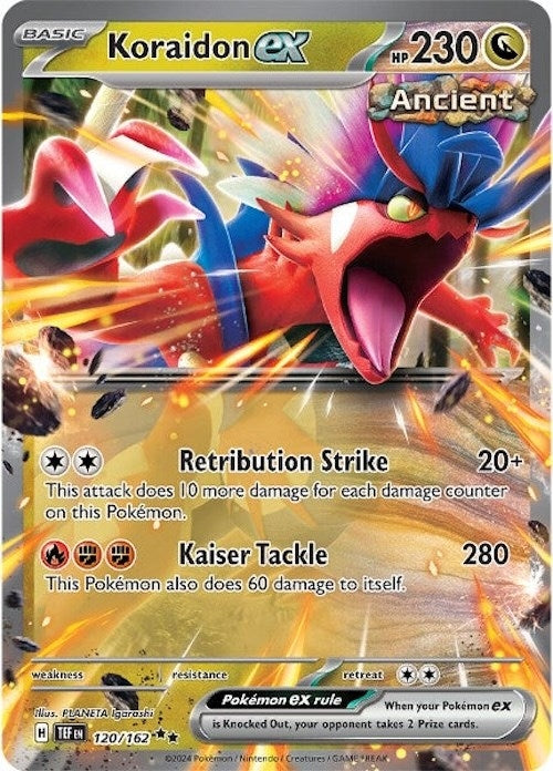 Image for Koraidon ex (120/162) (SV05: Temporal Forces) - Pokemon