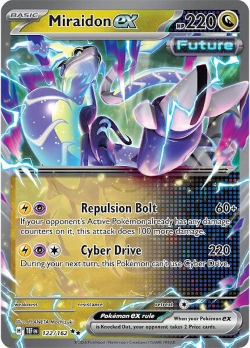 Image for Miraidon ex (122/162) (SV05: Temporal Forces) - Pokemon