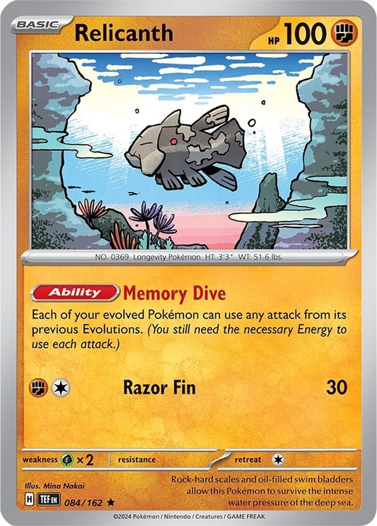 Image for Relicanth (084/162) (Deck Exclusives) - Pokemon