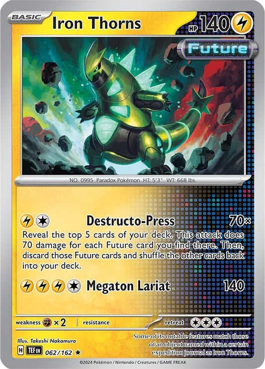 Image for Iron Thorns (062/162) (Deck Exclusives) - Pokemon