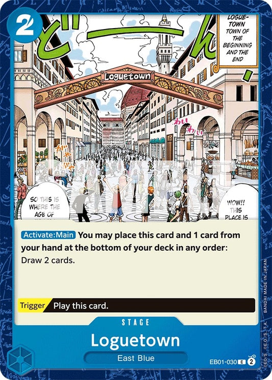 Image for Loguetown (EB01-030) (Extra Booster: Memorial Collection) - One Piece Card Game