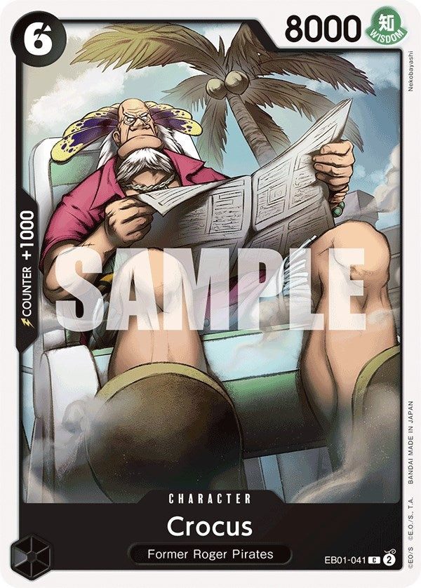 Image for Crocus (EB01-041) (Extra Booster: Memorial Collection) - One Piece Card Game