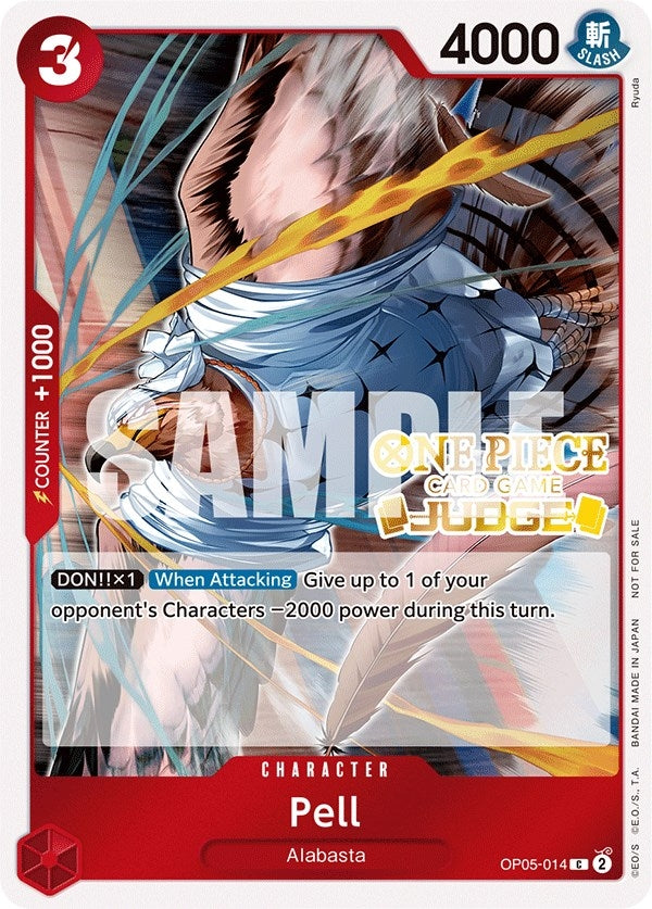 Image for Pell (Judge Pack Vol. 3) (OP05-014) (One Piece Promotion Cards) - One Piece Card Game