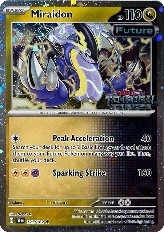 Image for Miraidon - 121/162 (Cosmos Holo) (Best Buy) (121/162) (Miscellaneous Cards & Products) - Pokemon