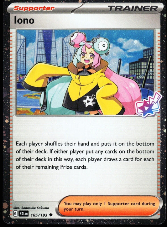 Image for Iono - 185/193 (Cosmo Foil) (185/193) (Miscellaneous Cards & Products) - Pokemon