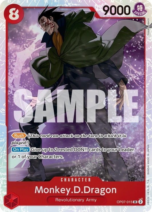 Image for Monkey.D.Dragon (015) (OP07-015) (500 Years in the Future) - One Piece Card Game