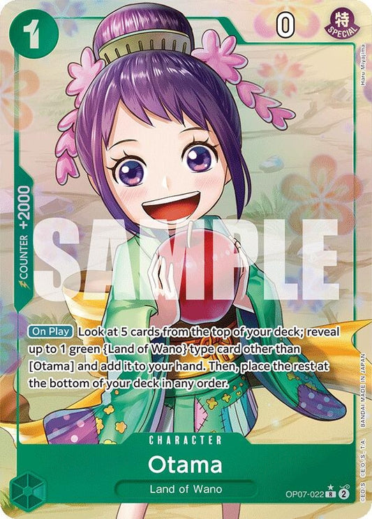 Image for Otama (Parallel) (OP07-022) (500 Years in the Future) - One Piece Card Game