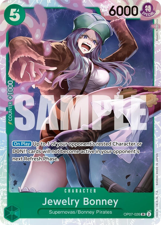 Image for Jewelry Bonney (026) (OP07-026) (500 Years in the Future) - One Piece Card Game