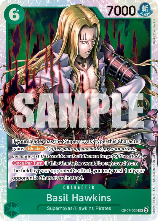 Image for Basil Hawkins (OP07-029) (500 Years in the Future) - One Piece Card Game