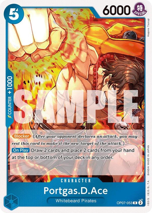 Image for Portgas.D.Ace (053) (OP07-053) (500 Years in the Future) - One Piece Card Game